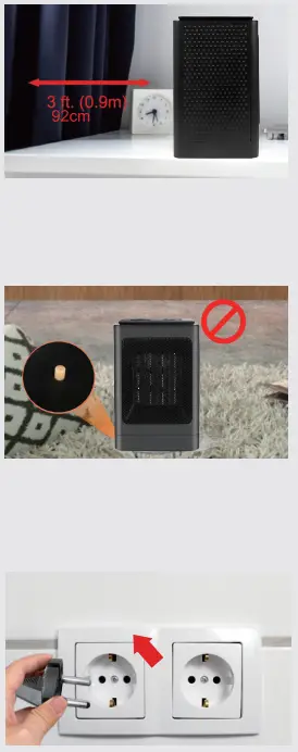 Dynter HW1500 Electric Heater-FIG11