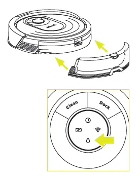 INSERT RESERVOIR INTO ROBOT