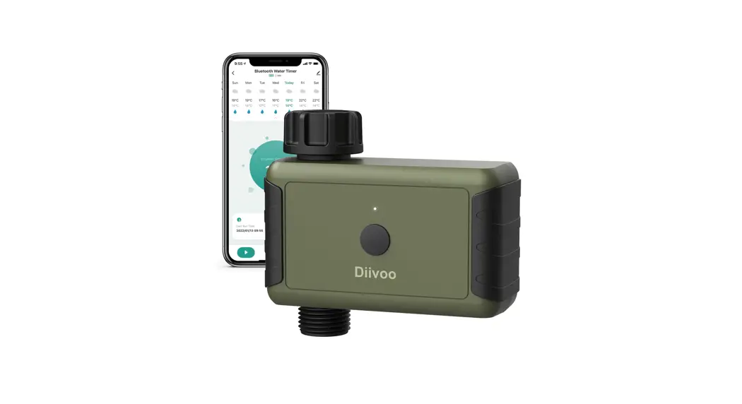 Diivoo Wt-05 Bluetooth Dual Water Timer User Manual Diivoo Wt-05 Bluetooth Dual Water Timer User Manual
