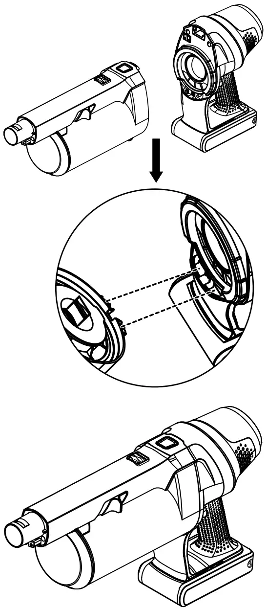 Kenmore DS4090 Cordless Stick Vac - Figure 23