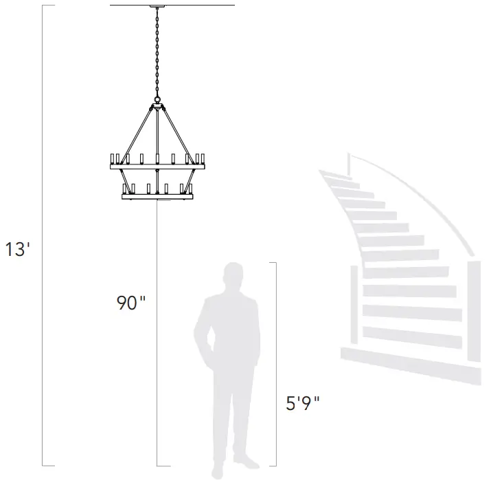 GOLDEN LIGHTING 4308 OWM Cohen 2 Light Textured Bronze Clear Glass Panels Hardwired Outdoor Wall Lantern Sconce-fig2