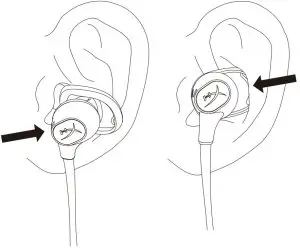 Fitting the HyperX Cloud Buds to your ears