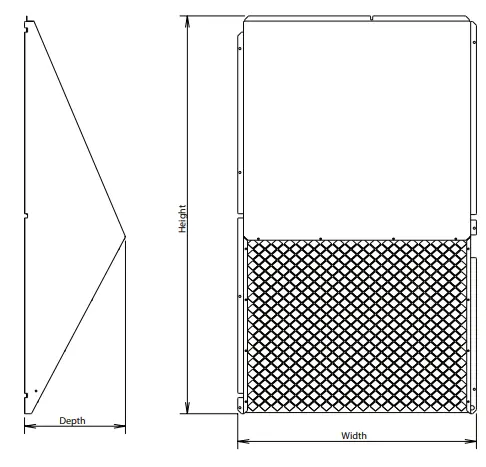 MITSUBISHI ELECTRIC HG-A7 Hail Guard - 2