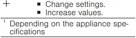 BOSCH MUM9GX5S21 Universal Kitchen Machine Instruction Manual - Function buttons