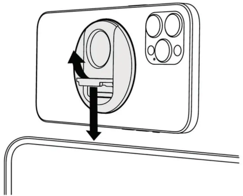 belkin MMA006 iPhone Mount with MagSafe for Mac Notebooks - Fig 2