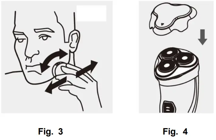 timberk T SHR40L Electric Shaver-fig4