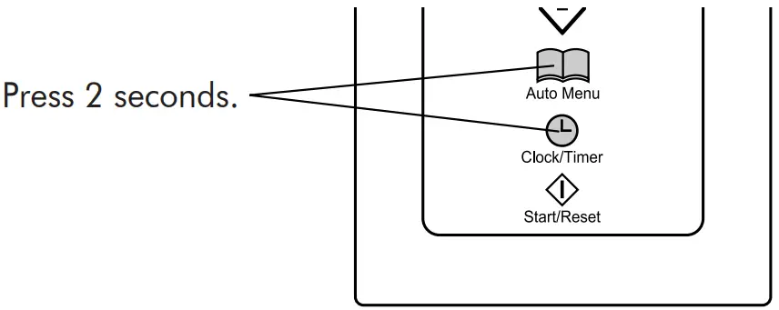 lin rie LJMO25GXBI Bastia Built In Microwave Oven - Child safety lock