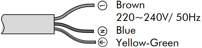 lin rie LJMO25GXBI Bastia Built In Microwave Oven - The wires