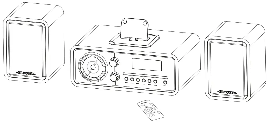 CROSLEY CR3012A Shelf System