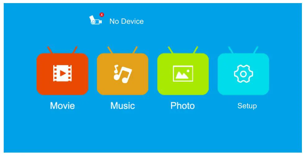 BLAUPUNKT BP480PP 480p Mini Projector - HOME DASHBOARD