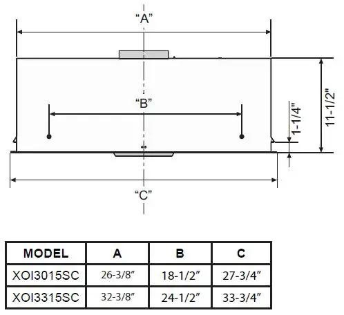 XOI3015SC-Cabinet-Insert-Range-Hood-FIG 3