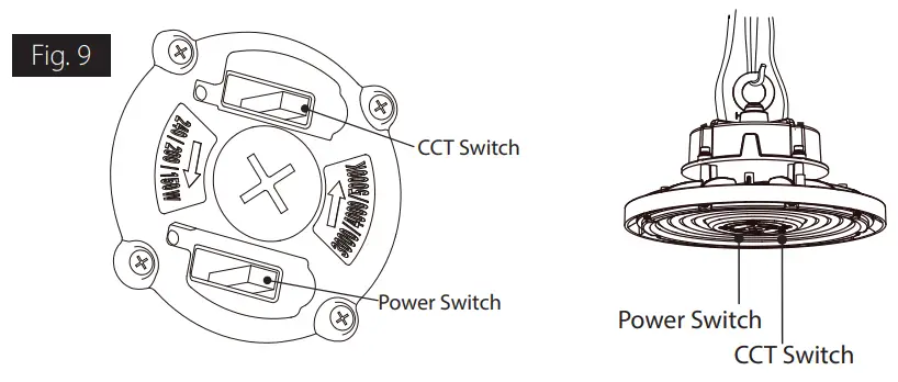 RAB H17 150W High Bay Fixtures - Color Temperature