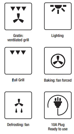 kleenmaid KCOMF6010 Multifunction Oven XL 75 Litre - icon
