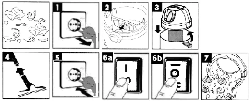 BORMANN BVC3410 Wet and Dry Vacuum Cleaner - Clening 2