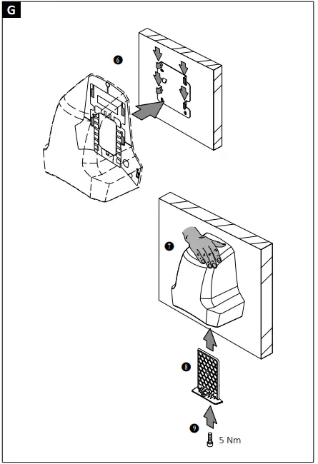 CLAGE-Hot-Air-Hand-Dryer-WHT-fig-8
