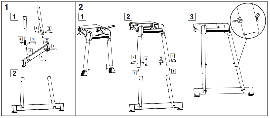 KRAUSE Telescopic Aluminium Board Staging System - BoardStand