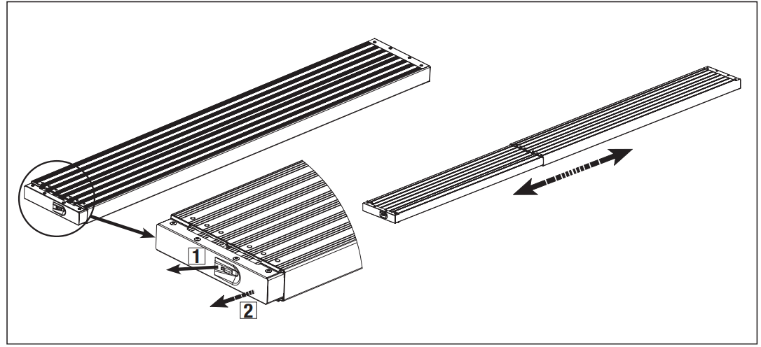 KRAUSE Telescopic Aluminium Board Staging System - TeleBoard