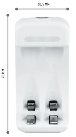 ANSMANN-2484669-Basic-II-1300mAh-Charger-FIG-2