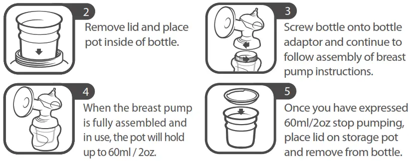 Tommee Tippee Breast Milk Storage System