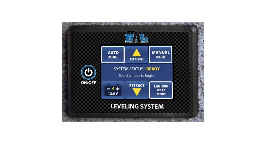 Bal 5th Wheel Electric Leveling User Manual Bal 5th Wheel Electric Leveling User Manual