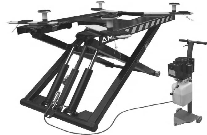 AMGO MR06 Mid-Rise Scissor Portable Lift