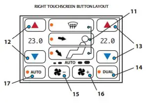 Aerpro Integrated Touch Screen Control- CONTROLS