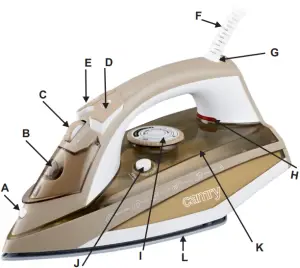 camry CR 5018 - Features