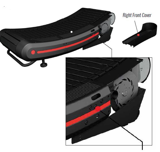 SB Fitness CT700 Full Commercial Club Rated Self-Generated Curved Treadmill fig3