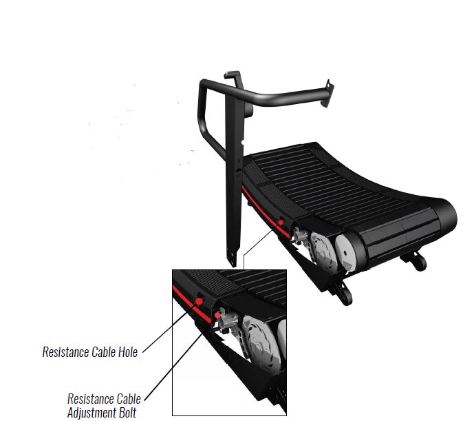SB Fitness CT700 Full Commercial Club Rated Self-Generated Curved Treadmill fig4
