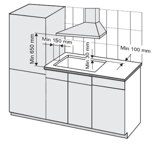 ELBA EGH-K8843G BK Built-In Hob Gas Stove Owner’s Manual - INSTALLATION PREMISES