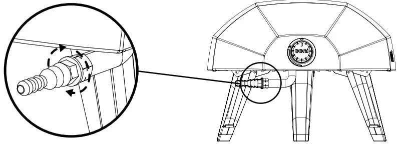 ooni 54G1NFTL Koda Pizza Oven- Ooni Koda