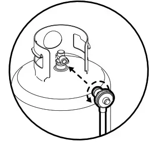 ooni 54G1NFTL Koda Pizza Oven- QCC1 GAS REGULATOR