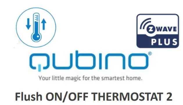 Qubino QUZMNHID3 Flush ON OFF Thermostat 2 User Manual