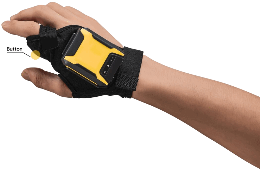 CHAINWAY MR20 Wearable BT UHF Reader - Button