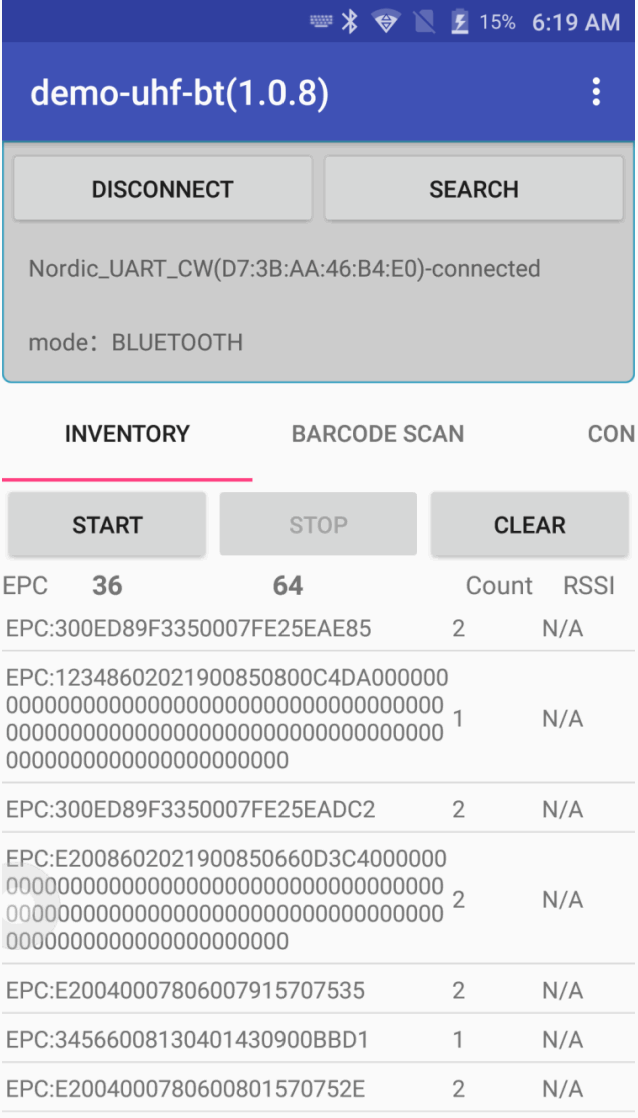 CHAINWAY MR20 Wearable BT UHF Reader - EPC