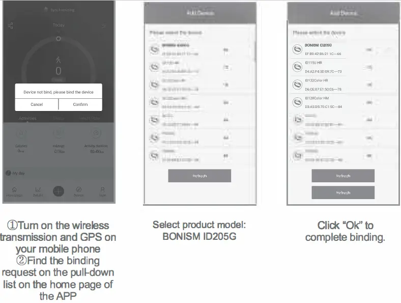DECATHLON ID205G Bonism Smartwatch fig 2