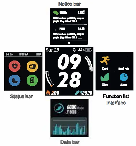 DECATHLON ID205G Bonism Smartwatch fig 8