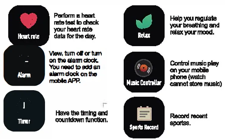 DECATHLON ID205G Bonism Smartwatch fig 9