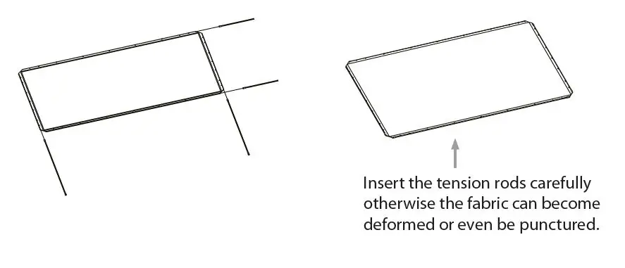 DELUXX 1000004656 Cinema Screen Slim Frame fig3
