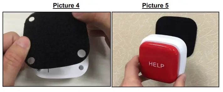 Climax Technology PB-23 Panic Button- Wall Mounting 2