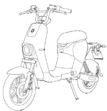 SEGWAY B Series eMoped Scooter fig 1