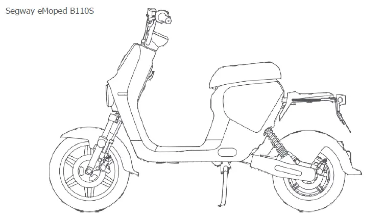 SEGWAY B Series eMoped Scooter fig 5