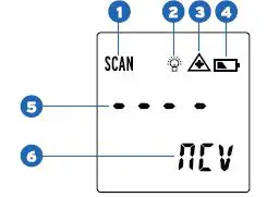 ETEKCITY Lasergrip 1025D Voltage Fig5