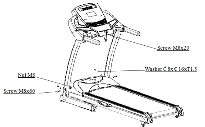 Motorized Treadmill inSPORTline T400i - INSTALLATION