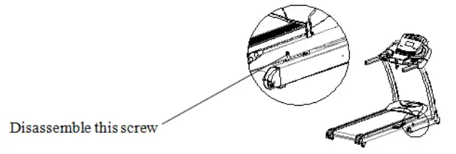 Motorized Treadmill inSPORTline T400i - Step 2
