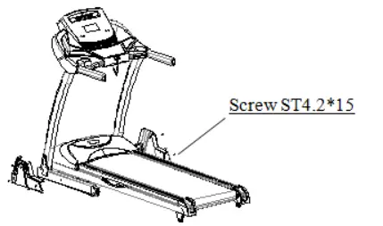Motorized Treadmill inSPORTline T400i - Step 3