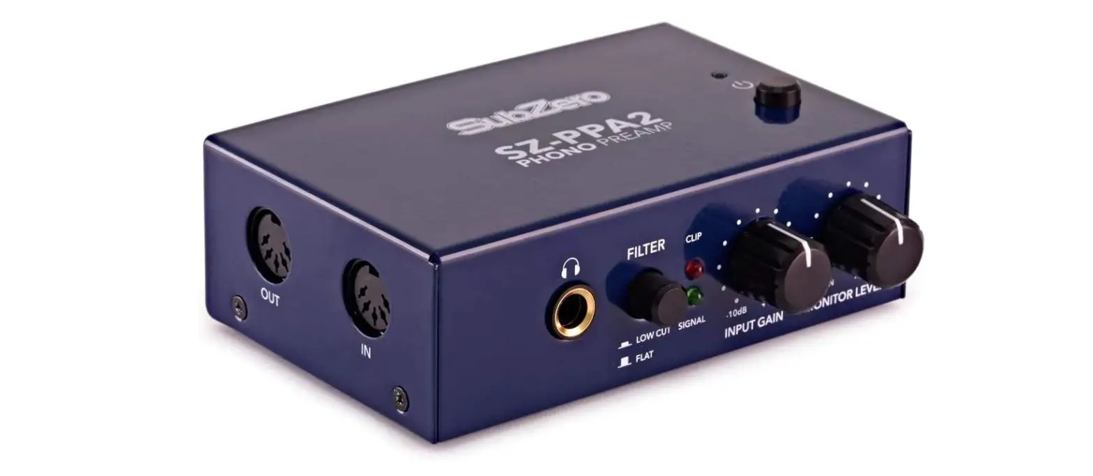 Subzero Sz-ppa2 Pro Phono Preamplifier User Manual