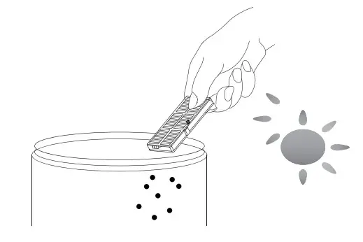 Shake Off Debris By Tapping The Filter Against Your Trash Container.