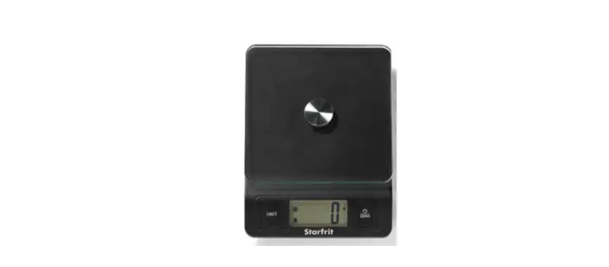 Starfrit Digital Kitchen Scale 5kg Instructions