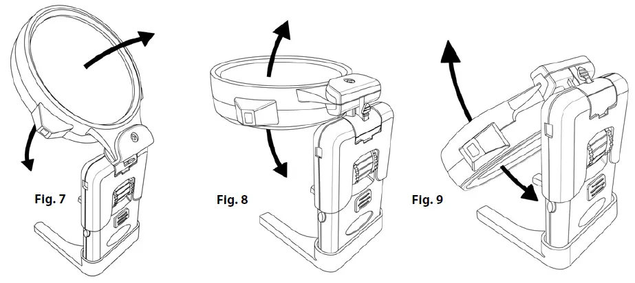 CARSON HM-30 Hands-Free LED Magnifier Set fig 4